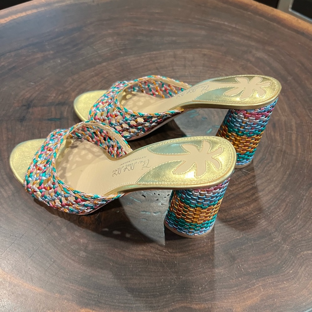 ANTONIO MELANI -multi color heel